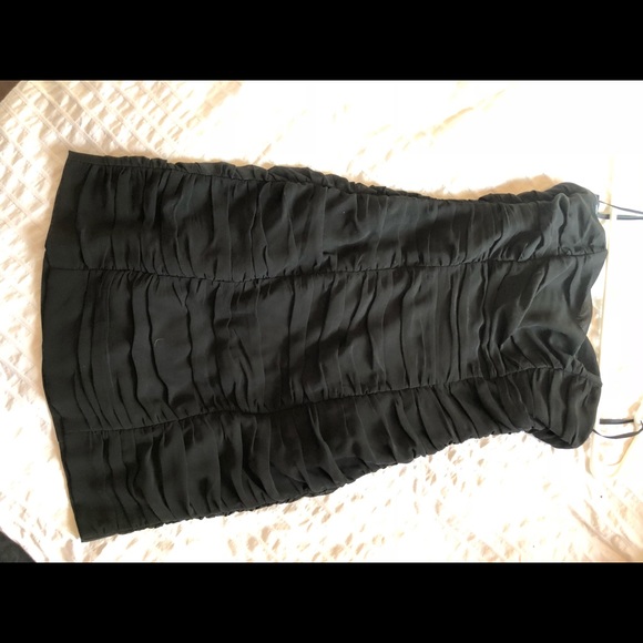 H&M black strapless dress - 4 - Picture 4 of 5